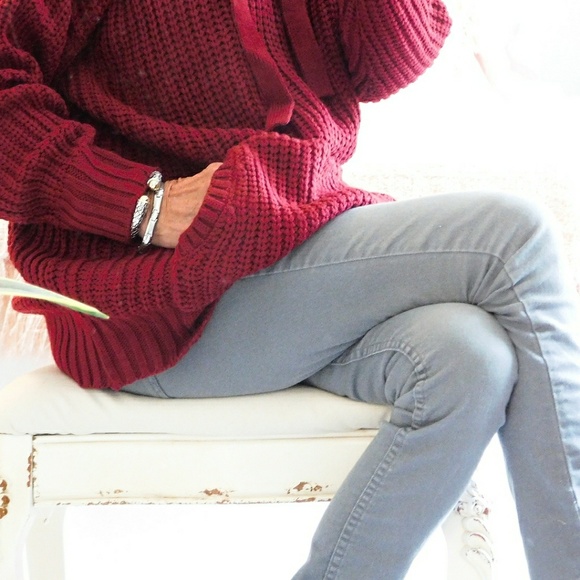 °°SALE°°NWT CABERNET RIB HOOD SWTR W/KANGAROO PKTS - Picture 4 of 8